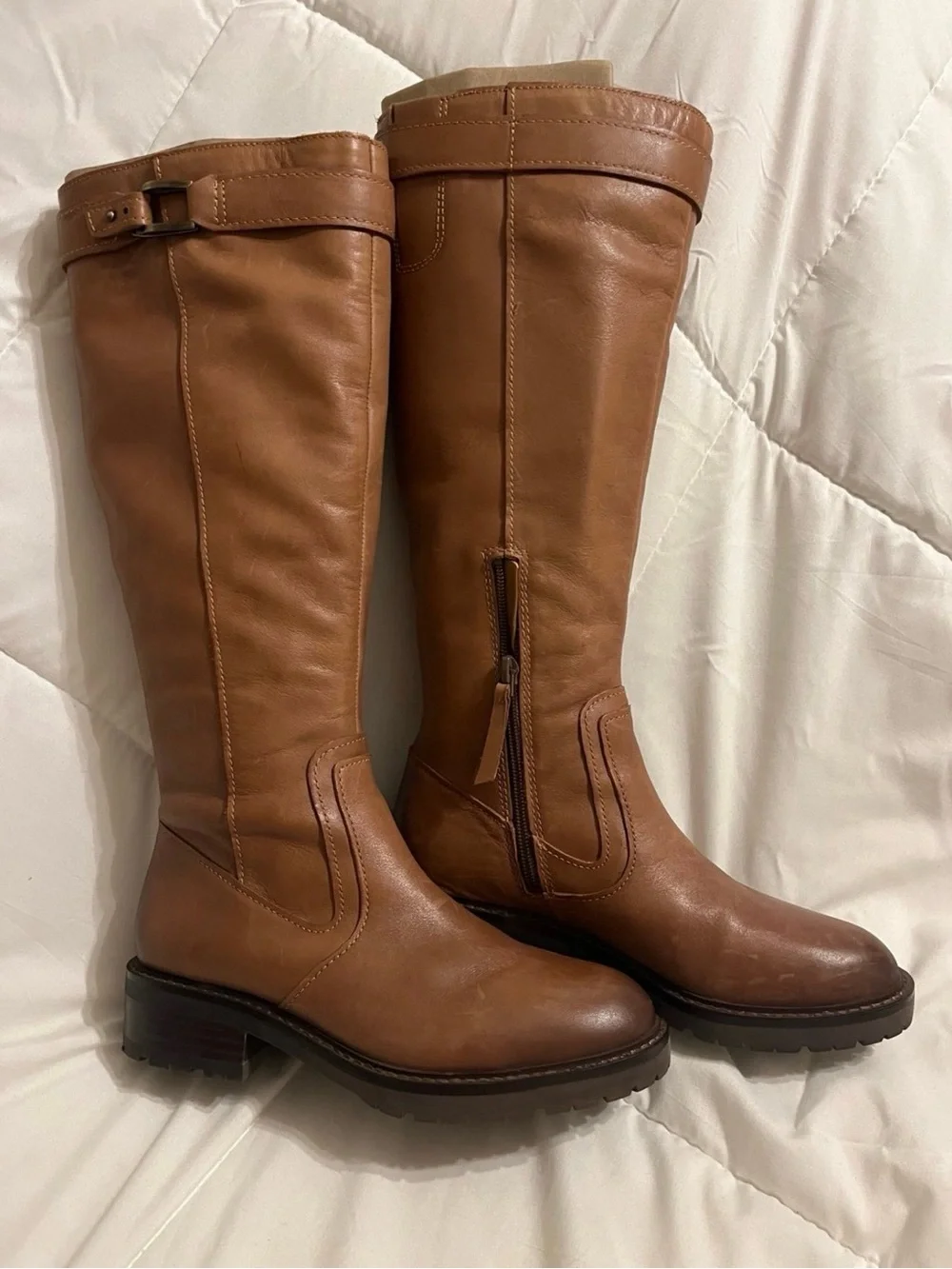 27 EDIT Tall Leather Over-the-Knee Boots 6M